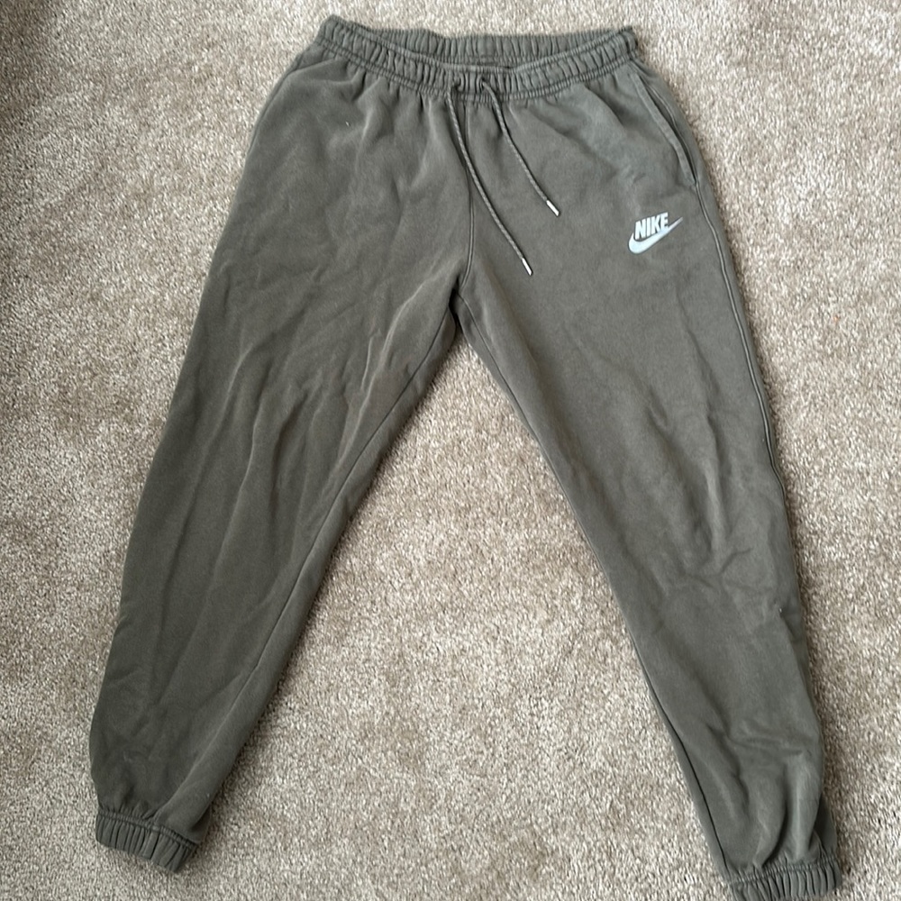 Nike Sweat Pants Khaki Size Large